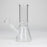 8" Clear Beaker Bong_1