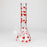 10" Glass Bong With Happy Valentine's Day Design_0