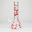 10" Glass Bong With Happy Valentine's Day Design_1