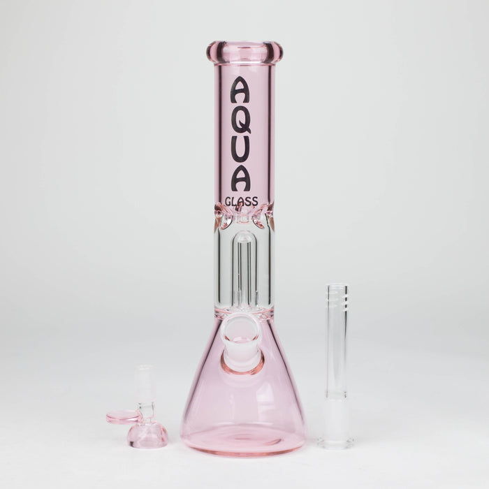 AQUA | 10″ Glass Bong with Percolator & Bowl Box of 8 [B2]_5