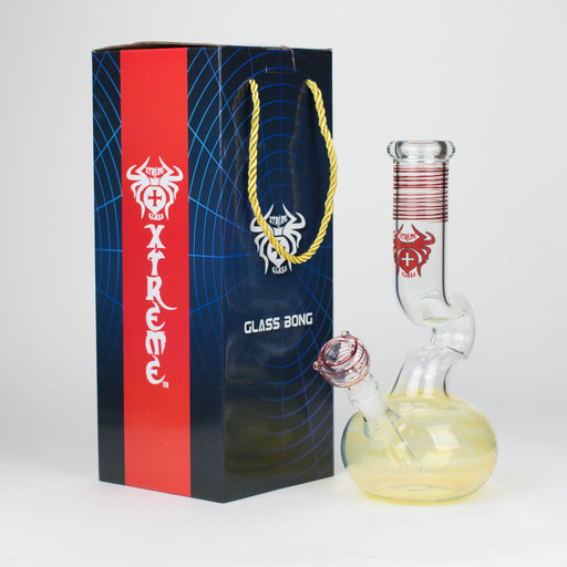 Xtreme | 11.5″ Glass Bong with Bowl – Pink [AK845]_1