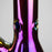 14" Leaf 7mm Glass Bong – Rainbow Oil Slick [AK080]_5