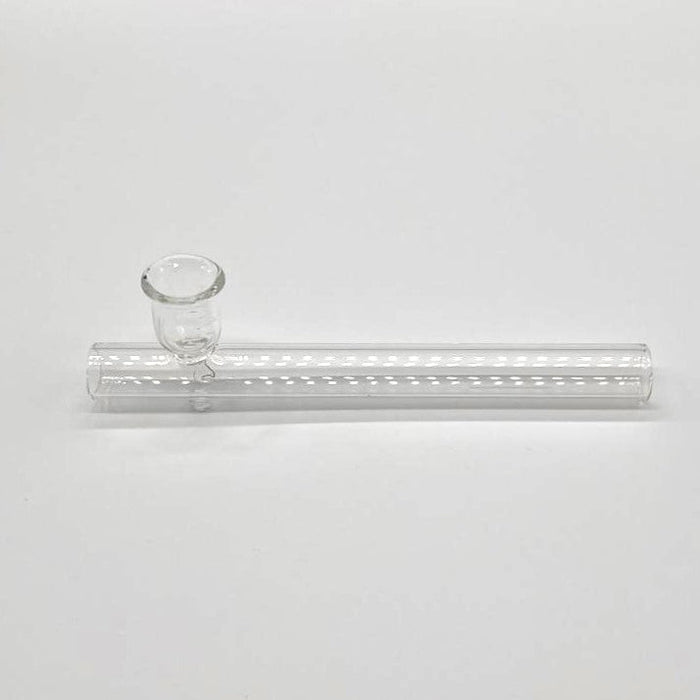 Steamroller Clear Glass Shotgun   Pipe 6" - 2PCS_4