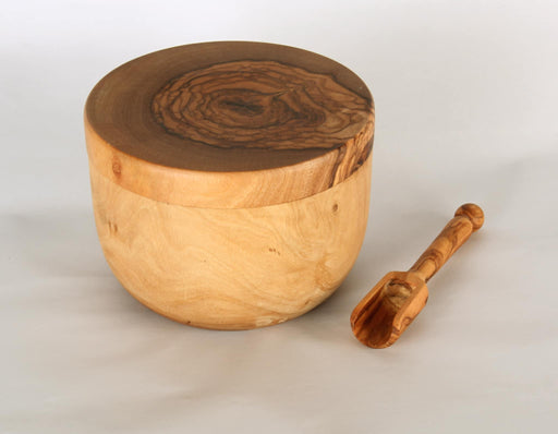 VOW | Olive Wood Jar-Magnetic Lid-Doozer_2