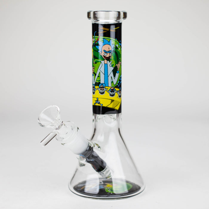 7.5" 4mm R&M Design Beaker Bong [PIP876]_11