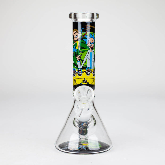 7.5" 4mm R&M Design Beaker Bong [PIP876]_13