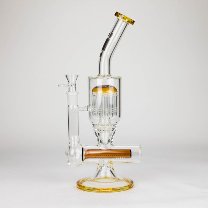 Infyniti | 13.5" percolator and inline diffused water bong ( GP1949 )_5