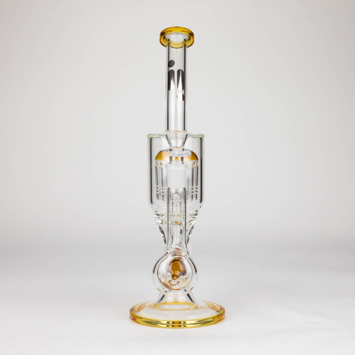 Infyniti | 13.5" percolator and inline diffused water bong ( GP1949 )_6