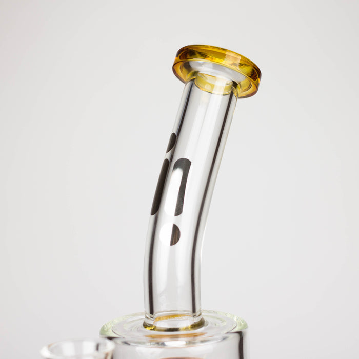 Infyniti | 13.5" percolator and inline diffused water bong ( GP1949 )_7