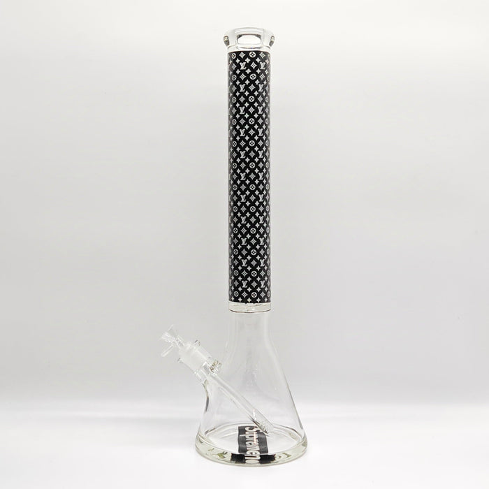 20" Stylish Designed 9mm Glow in the dark Glass Bong [LV205009]_10