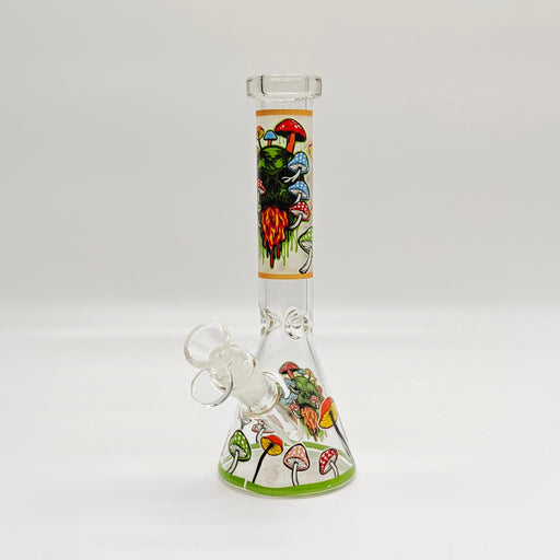 9" 4mm Assorted Characters Beaker Bong [093204P]_1