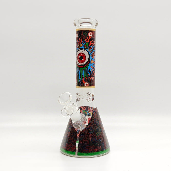 10" 5mm Assorted Design Beaker Bong [103805P]_14