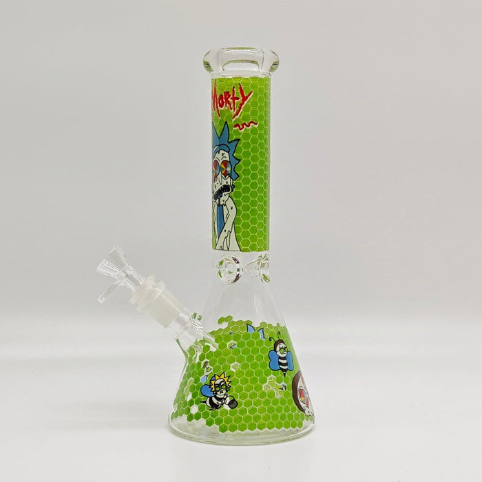 10" 5mm Assorted Design Beaker Bong [103805P]_2