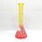 14" 5mm Abstract Design Beaker Glass Bong [LOT0072]_5