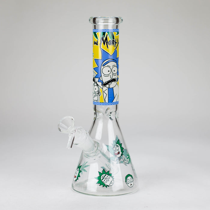 10" Comic Blast Glow in the dark Glass Bong [MG-160]_10