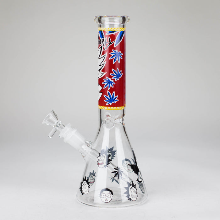 10" Comic Blast Glow in the dark Glass Bong [MG-160]_13