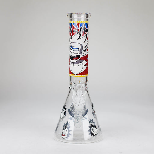 10" Comic Blast Glow in the dark Glass Bong [MG-160]_1