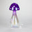 8.75" Mushroom Glass Bong [MK-BB06]_6