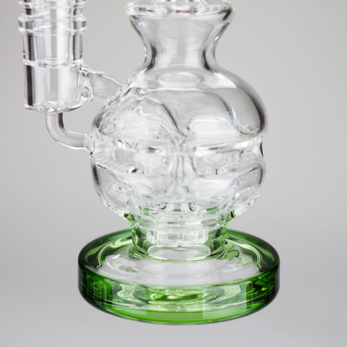 Infyniti | 6" Double glass recycle rig with shower head diffuser [GP1935]_4