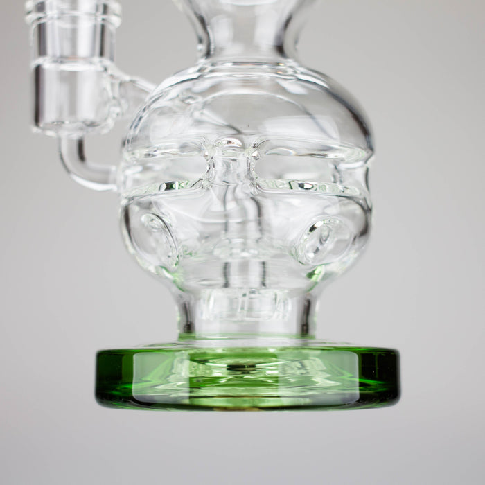 Infyniti | 6" Double glass recycle rig with shower head diffuser [GP1935]_5