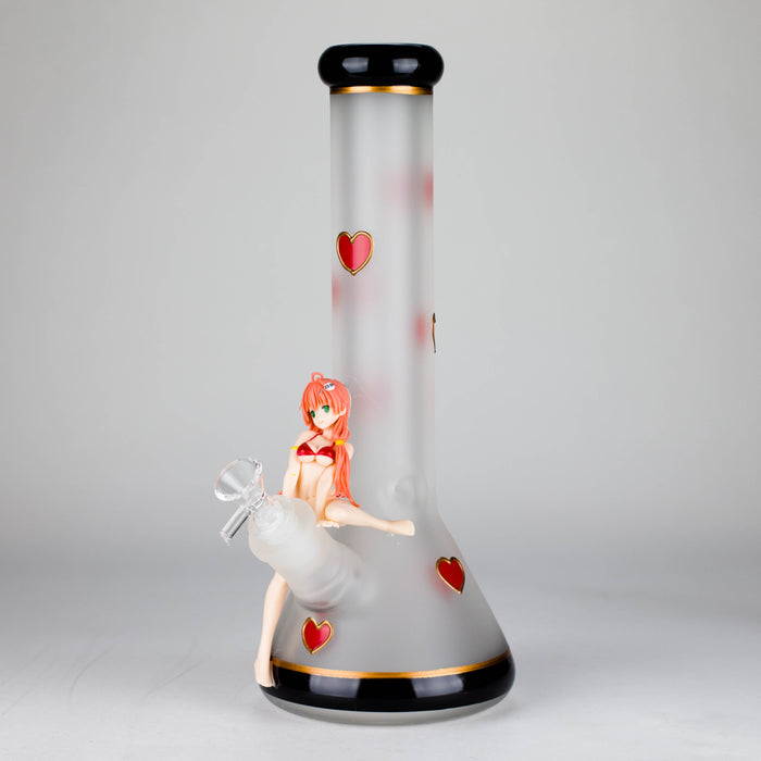 12" Figure Base Glass Bong_7