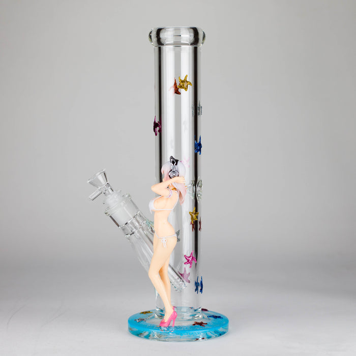 12" Figure Base Glass Bong_2