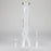 12" Frosted glass beaker water bong_7