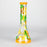 10" 3D Glass Bong With Orange Design_2