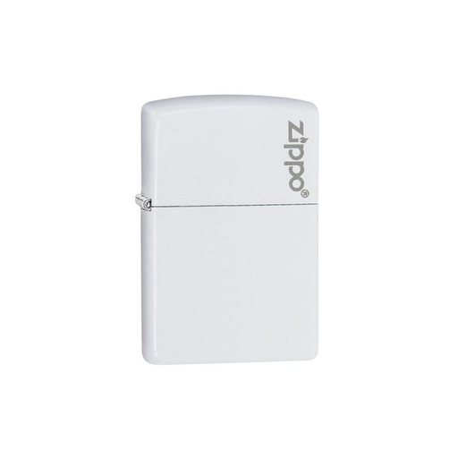 Zippo 214ZL White Matte with Zippo logo_2