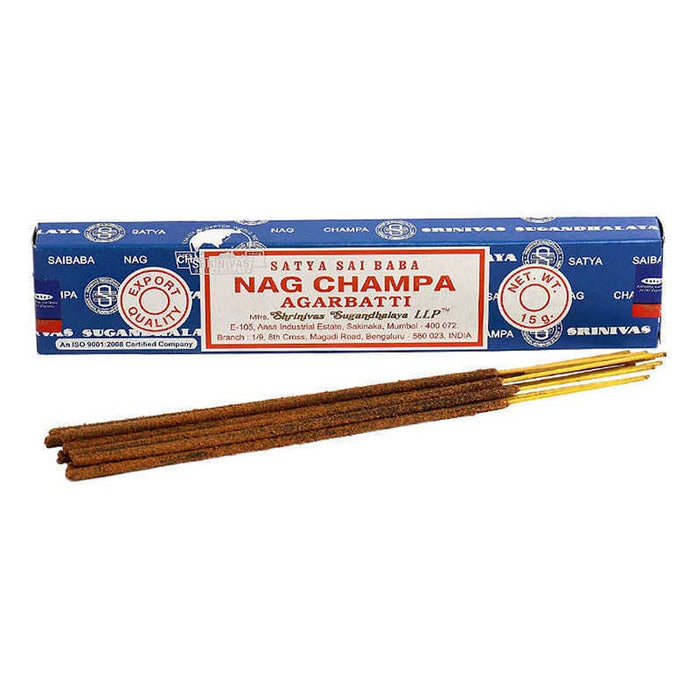 Satya | Nag Champa Agarbatti 15g Box of 12_1