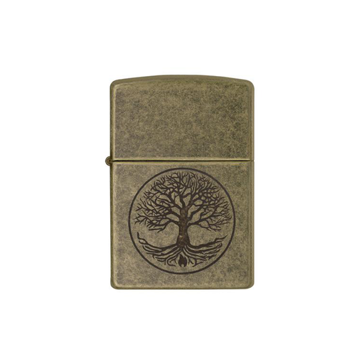 Zippo 29149 Tree Antique Brass_0