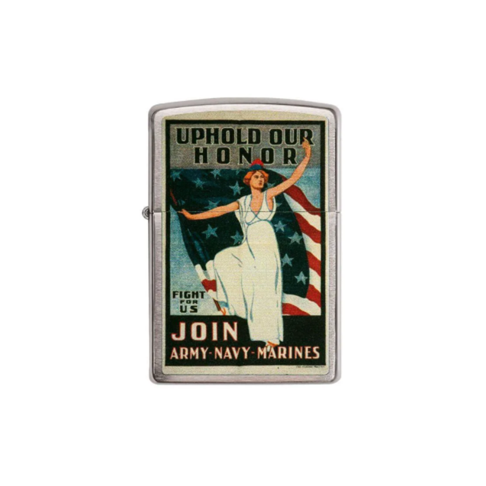 Zippo 29599 Army Navy Marines Vintage PO_1