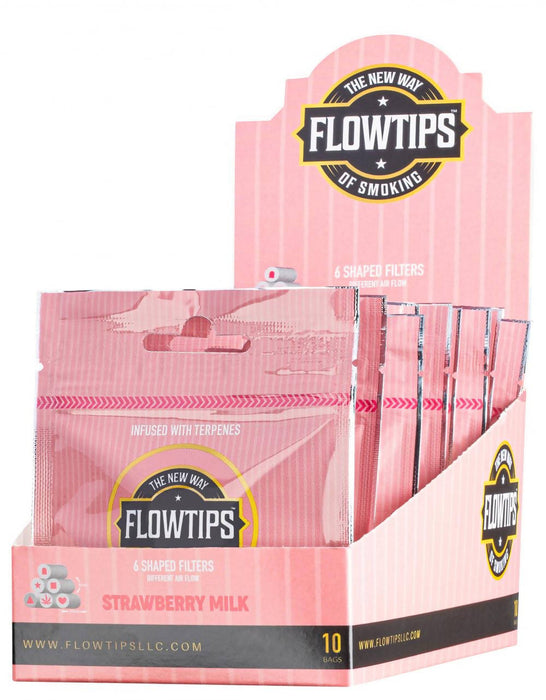 Flowtips Terpene Filter Tips - King Louis - 25 ct. Bag - 10 ct. Display_4