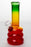 6 in. Rasta glass water bong_4