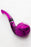 Sherlock Silicone pipe in display with glass bowl-WP164_2