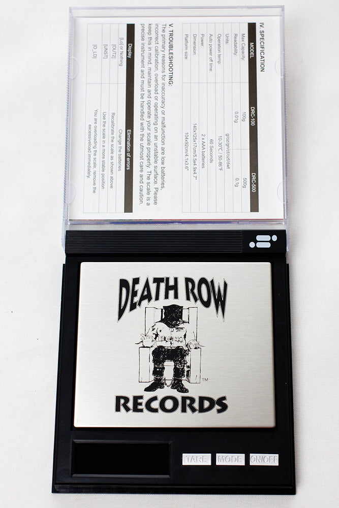 INFYNITI  DEATH ROW records DRCO 100  scale_0