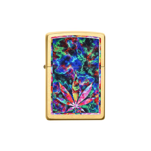 Zippo 49398 Leaf Design_0