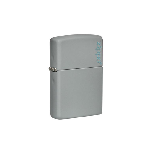 Zippo 49452ZL Classic Flat Grey Zippo Logo_3