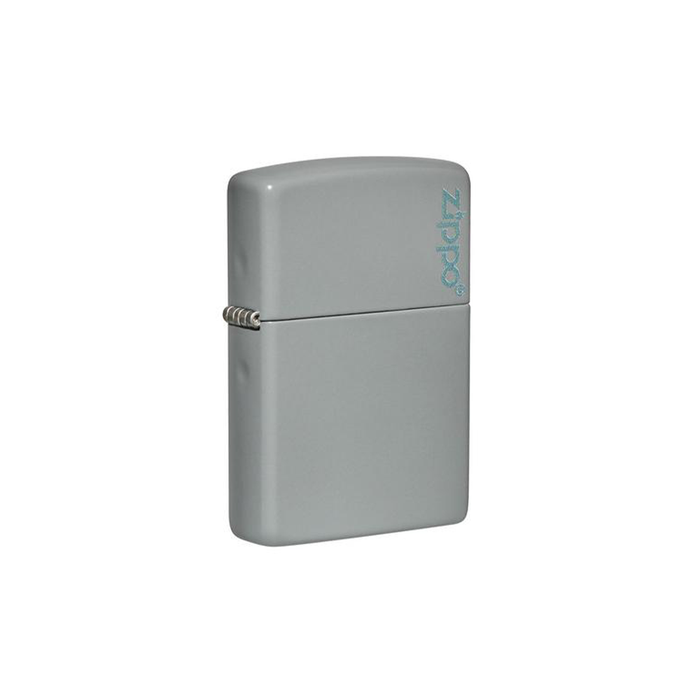 Zippo 49452ZL Classic Flat Grey Zippo Logo_3