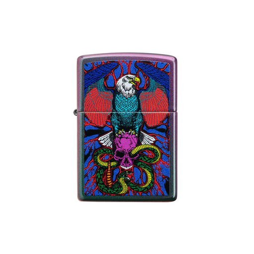 Zippo 49600 Eagle, Snake, Skull Design_0