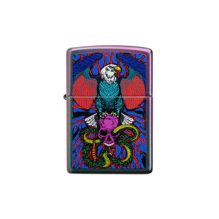 Zippo 49600 Eagle, Snake, Skull Design_0