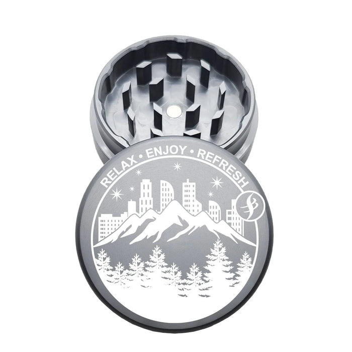 4SCORE®️ x Tahoe Grinder Co. USA made 2 PCS Herb Grinder -  Limited Edition_3