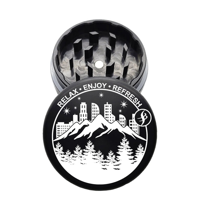 4SCORE®️ x Tahoe Grinder Co. USA made 2 PCS Herb Grinder -  Limited Edition_8