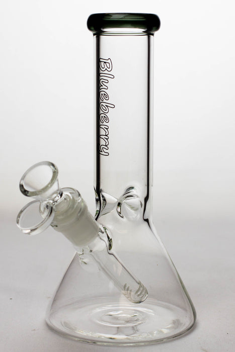 8" Blueberry glass beaker water bongs_7