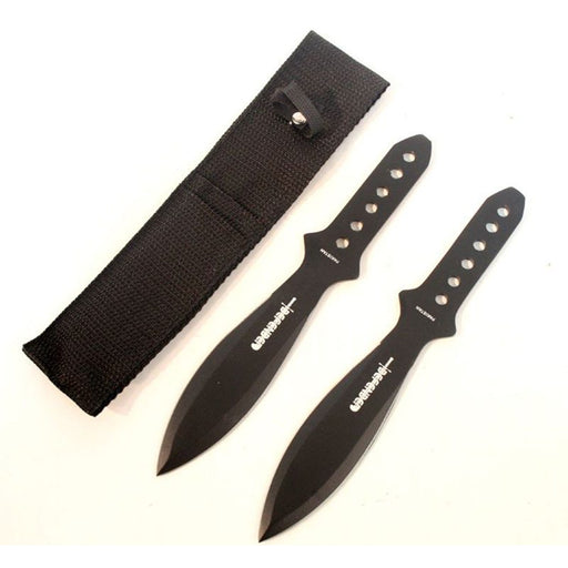 NewThrowing Knives with Sheath Set of 2  [5315]_0