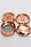 Genie 4 parts rose gold metal grinder_1