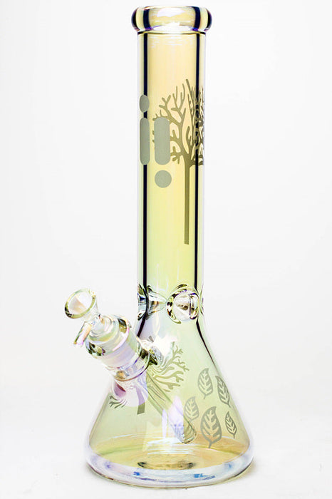 14" Infyniti Tree of life 7 mm metallic glass bong ( GP1588 )_2