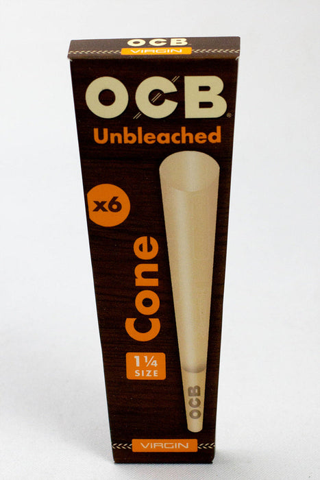 OCB Pre-rolled Cone - Virgin Unbleached Rolling Paper - 1 1/4_1