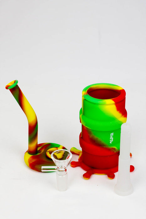 8" silicone detachable bubbler_10