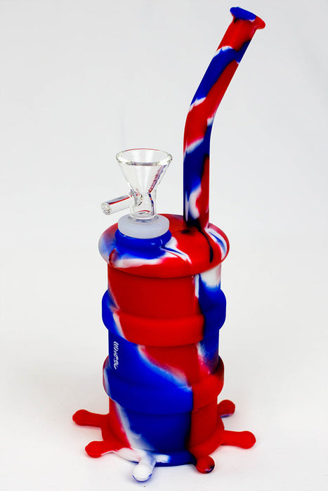 8" silicone detachable bubbler_6